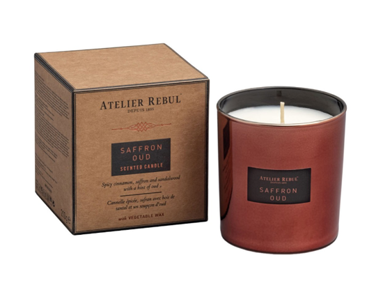 Atelier Rebul Saffron oud Scented Candle 210 g