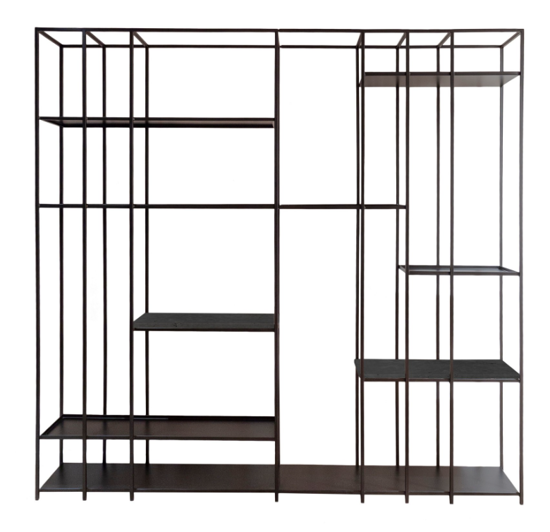 Dome Deco Rack Geneva emperador marble