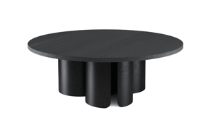 Dome Deco  Round coffee table Rome Black