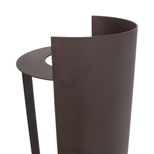 Dôme Deco Windlicht Hurricane Katla S - Brown