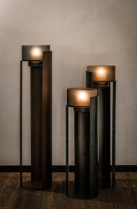 Dôme Deco Windlicht Hurricane Katla L - Brown