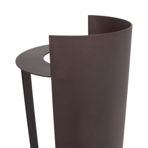 Dôme Deco Windlicht Hurricane Katla L - Brown